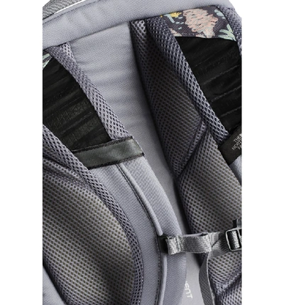 Shop The North Face 'jester' Backpack - Grey In Grey Floral Print/ Mid Grey