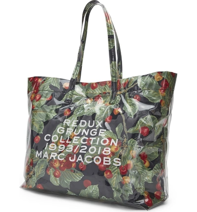 Shop Marc Jacobs Redux Grunge East/west Tote - Red In Red Multi