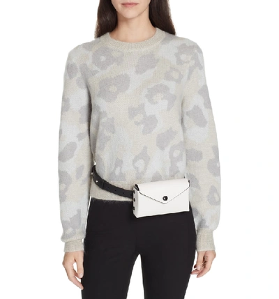 Shop Rag & Bone Atlas Leather Belt Bag - White In White Multi