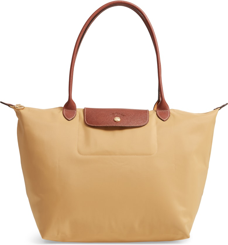 le pliage large nylon shoulder tote