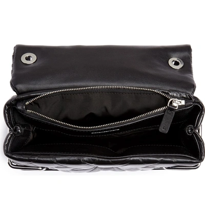 Shop Alexander Wang Halo Quilted Leather Shoulder Bag In Black