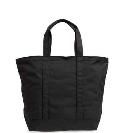 Shop Herschel Supply Co Bamfield Mid-volume Tote Bag In Jet Black