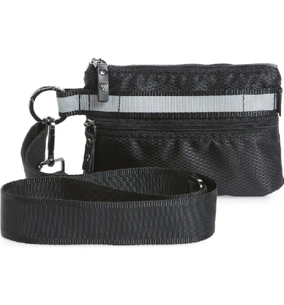 Shop Andi Urban Clutch Convertible Belt Bag In Black/ Reflective Stripe