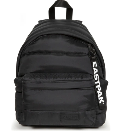 Shop Eastpak Padded Pak'r Puffer Backpack - Black In Puffer Black
