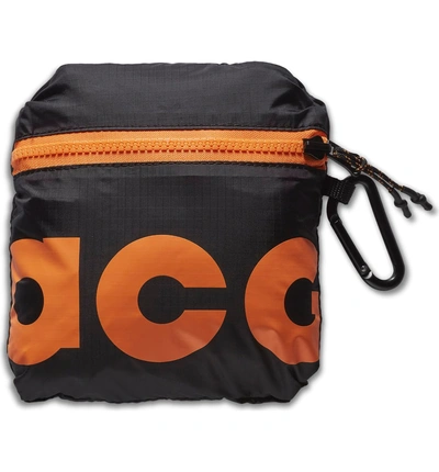 Shop Nike Acg Packable Backpack In Night Purple/ Black