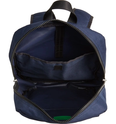 Shop Calvin Klein Slim Square Backpack - Blue In Indigo