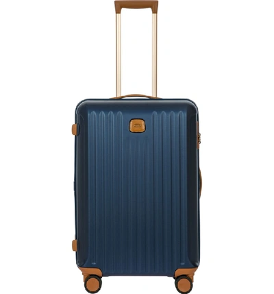 Shop Bric's Capri 27-inch Rolling Suitcase In Matte Blue