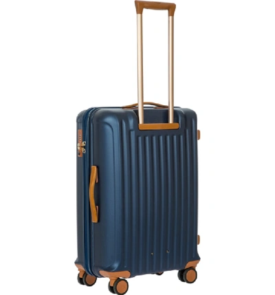 Shop Bric's Capri 27-inch Rolling Suitcase In Matte Blue