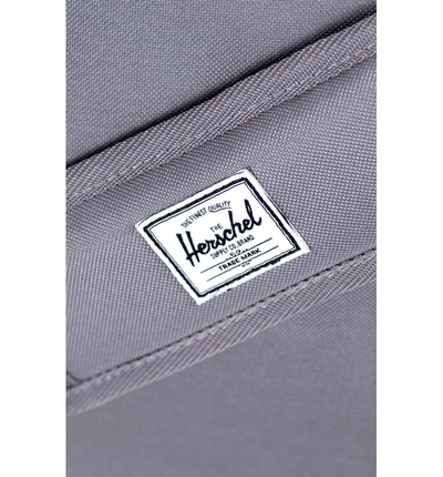 Shop Herschel Supply Co Novel Canvas Duffle Bag - Grey In Grey/ Tan