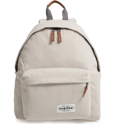 Shop Eastpak Padded Pakr Backpack - Grey In Opgrade Silver