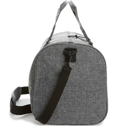 Shop Herschel Supply Co Novel Duffle Bag In Raven Crosshatch