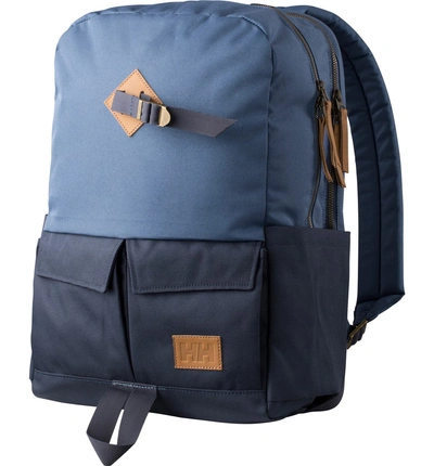 Shop Helly Hansen Bergen Backpack - Grey In Graphite Blue