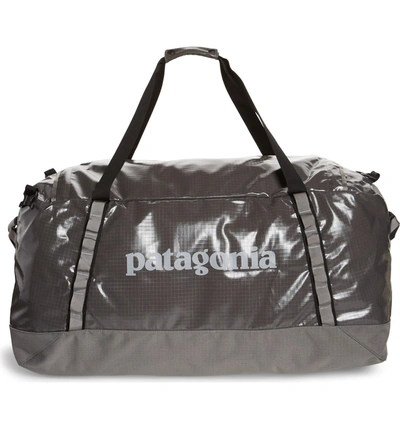 Shop Patagonia Black Hole Duffel Bag - Grey In Hex Grey