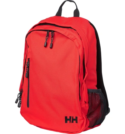 Shop Helly Hansen Dublin Backpack - Red In Alert Red