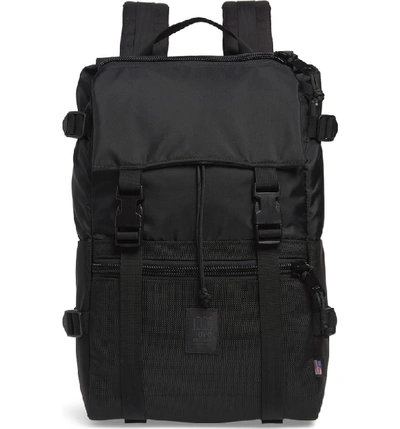 Shop Topo Designs 'rover' Backpack - Black In Ballistic Black