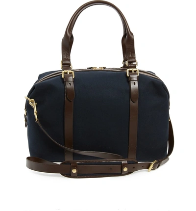 Shop Cole Haan Mathews Canvas Duffel Bag In Navy