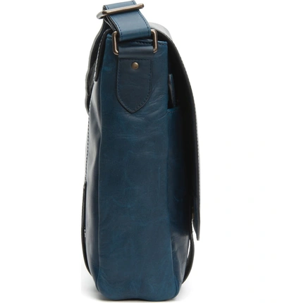 Shop Frye 'logan' Messenger Bag - Blue In Navy