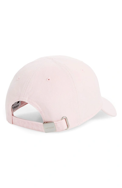 Shop Lacoste 'big Croc' Logo Embroidered Cap - Pink In Flamingo Pink