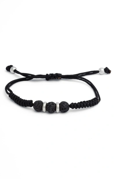 Shop Degs & Sal Stone Bracelet In Black