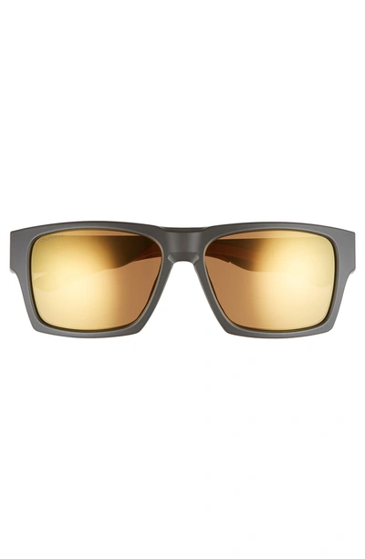 Shop Smith Outlier 2 Xl 59mm Chromapop Sunglasses - Matte Gravy/ Bronze Mirror