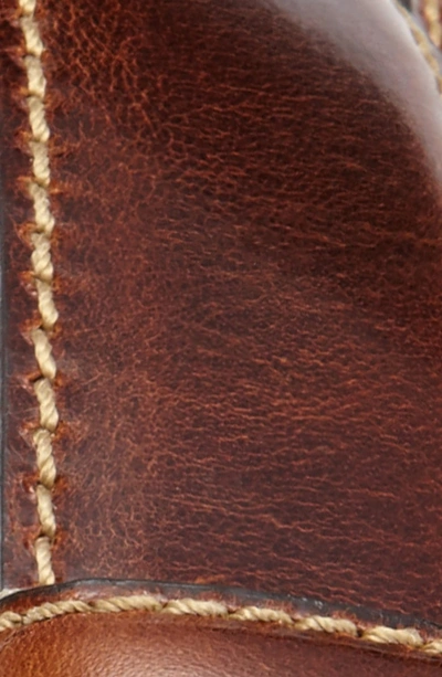 Allen Edmonds 'yukon' Leather Belt In Brown