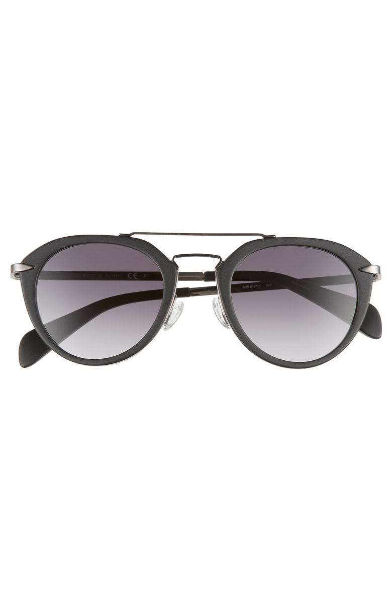 rag & bone 49mm round sunglasses