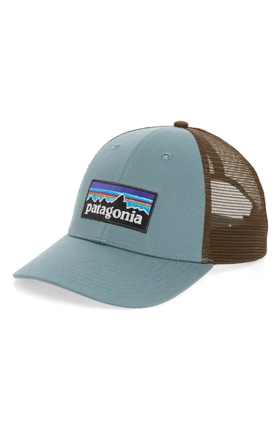 Shop Patagonia 'pg - Lo Pro' Trucker Hat - Blue In Shadow Blue