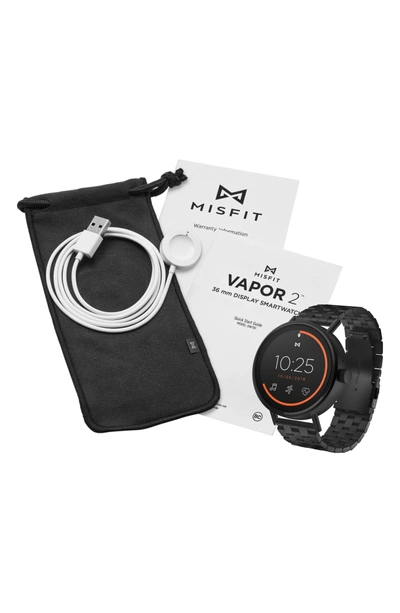 Shop Misfit Vapor 2 Bracelet Smart Watch, 46mm In Black