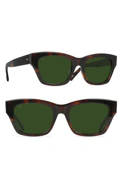 Shop Raen Bower 52mm Sunglasses - Kola Tortoise/ Bottle Green