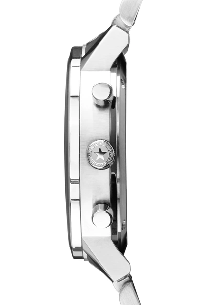 Shop Jack Mason Racing Chronograph Bracelet Watch, 40mm In Navy