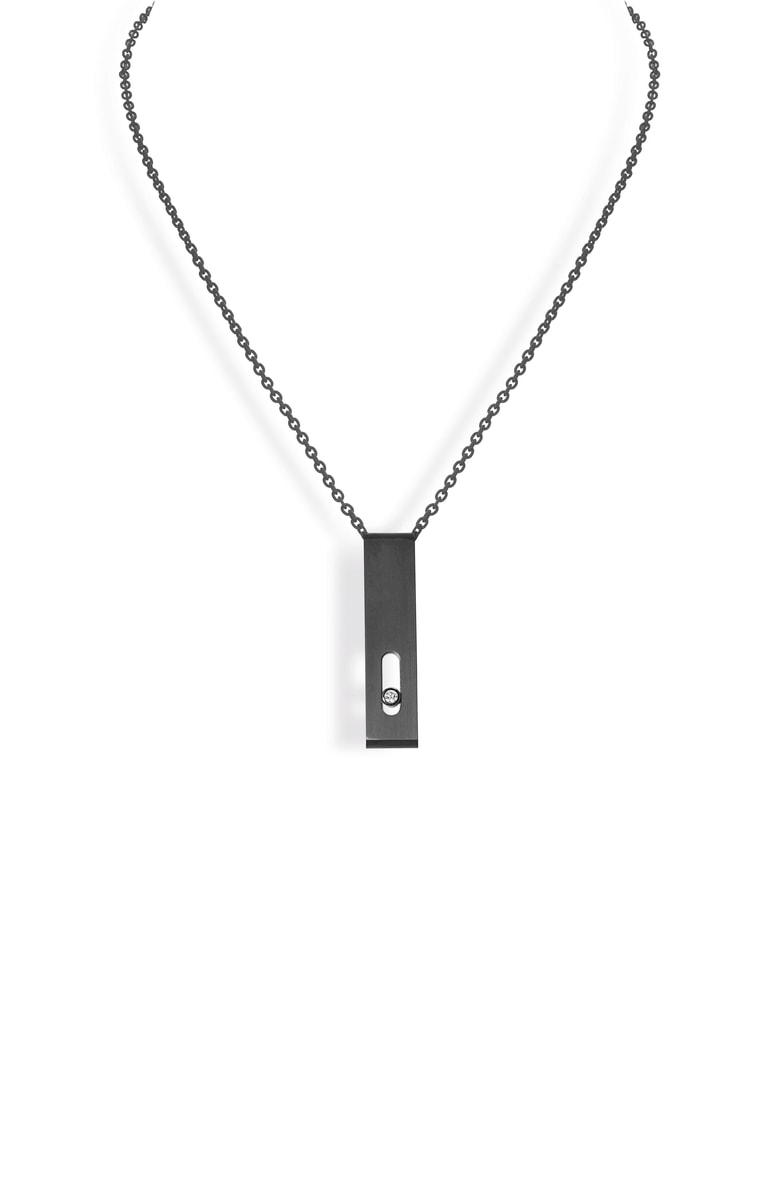 Messika Titanium Move Diamond Pendant Necklace | ModeSens