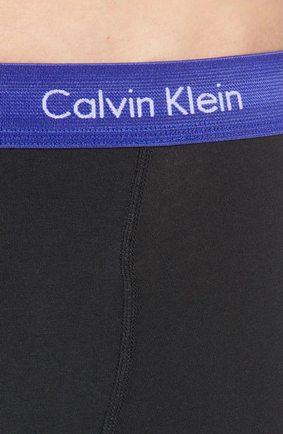 Shop Calvin Klein 3-pack Boxer Briefs In Black/ Rosy/ Submerge