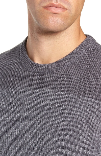 Shop Zachary Prell Fullterton Wool Blend Sweater In Grey