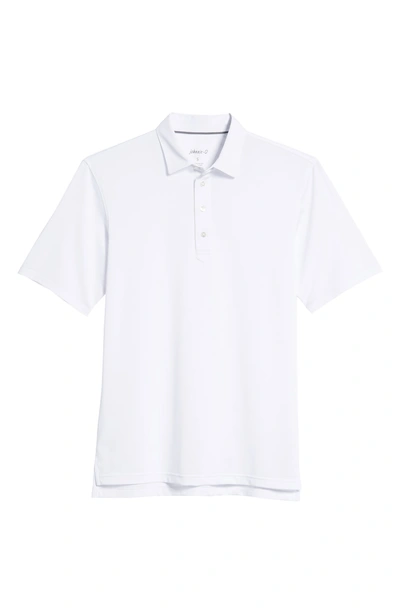 Shop Johnnie-o Mashie Classic Fit Prep-formance Pique Polo In White