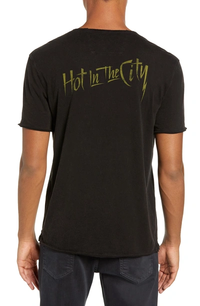 Shop John Varvatos Billy Idol Graphic T-shirt In Black