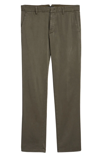 Shop Zachary Prell Aster Straight Fit Pants In Olive