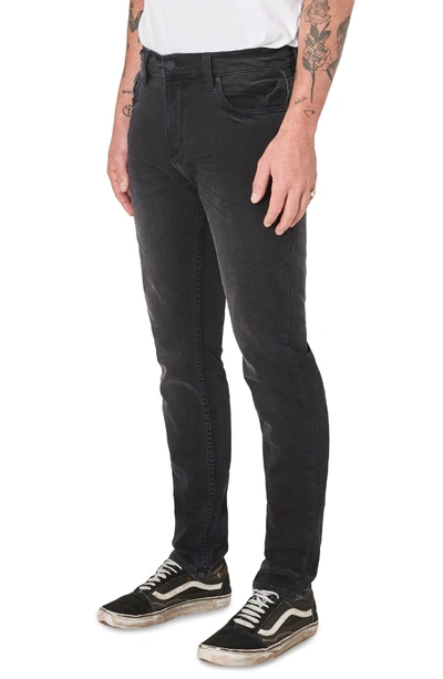 Shop Rolla's Stinger Skinny Fit Jeans In Black Cat