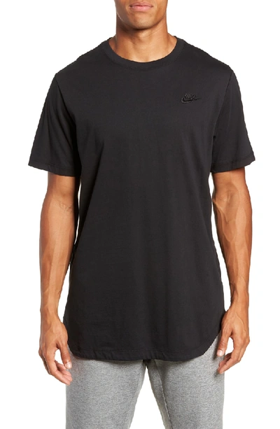 Shop Nike Nsw Futura T-shirt In Black/ Black