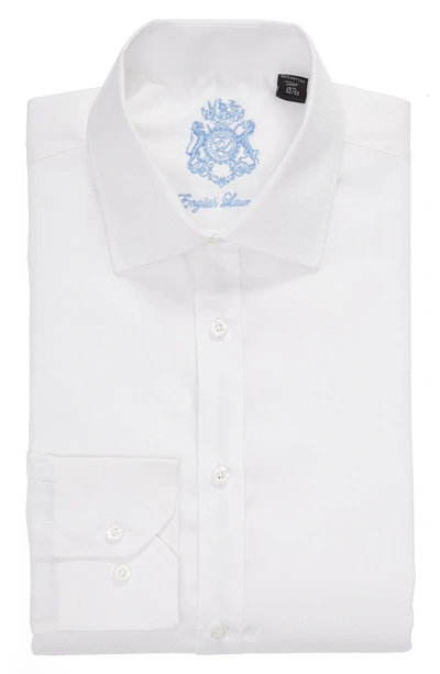 Shop English Laundry Regular Fit Solid Dress Shirt In White