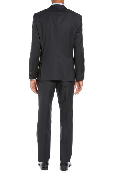 waarschijnlijkheid Warmte condensor Hugo Boss Helward/genius Slim Fit Solid Three Piece Wool Suit In Dark Grey  | ModeSens