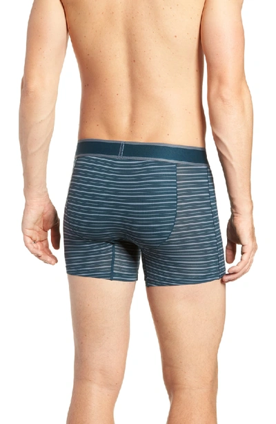 Shop Tommy John Air Trunks In Reflecting Pond/ Blue Mirage