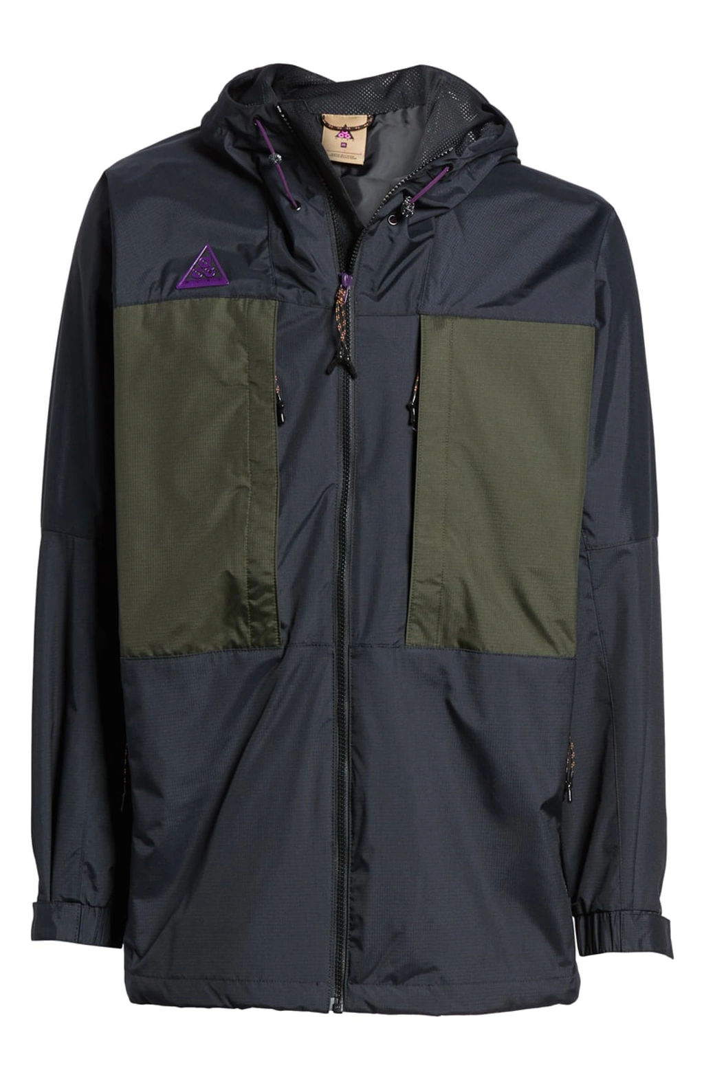 Nike Acg Men s Anorak Jacket In Black Sequoia Black ModeSens