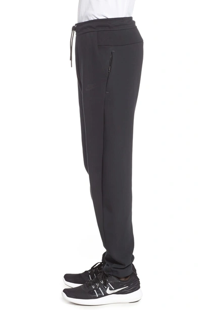 Shop Nike Tech Fleece Pants In Black/ Black