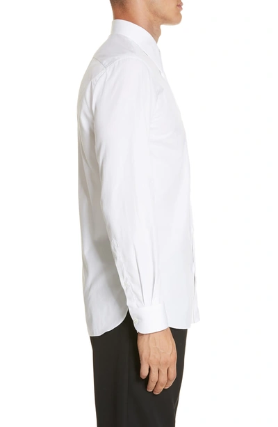 Shop Calvin Klein 205w39nyc Poplin Shirt In Optic White