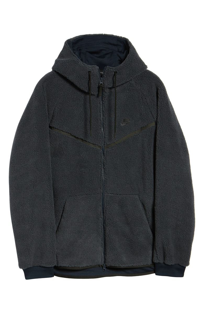 nike tech icon fleece zip hoodie