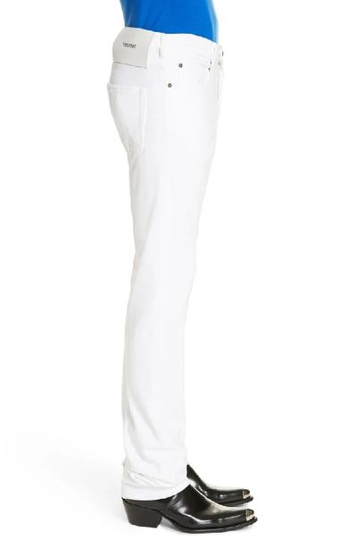 Shop Calvin Klein 205w39nyc White Denim Pants In Optic White