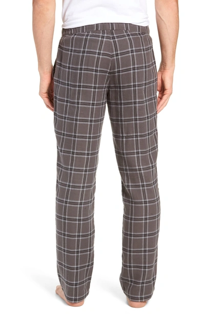 Shop Ugg Flynn Pajama Pants In Charcoal Plaid