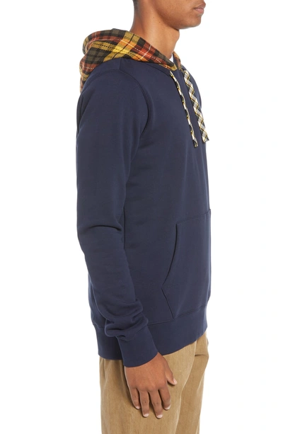 Shop Scotch & Soda Contrast Hooded Pullover In Combo A