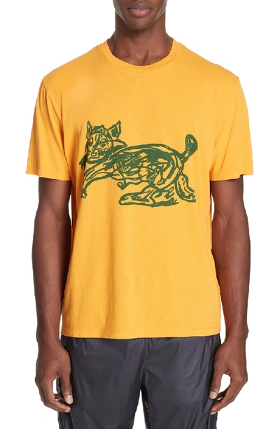 Shop Our Legacy Cat Graphic Box T-shirt In Cat Print