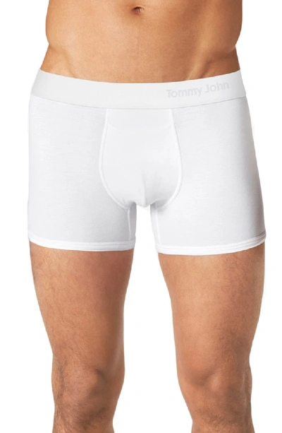 Shop Tommy John Cool Cotton Trunks In White